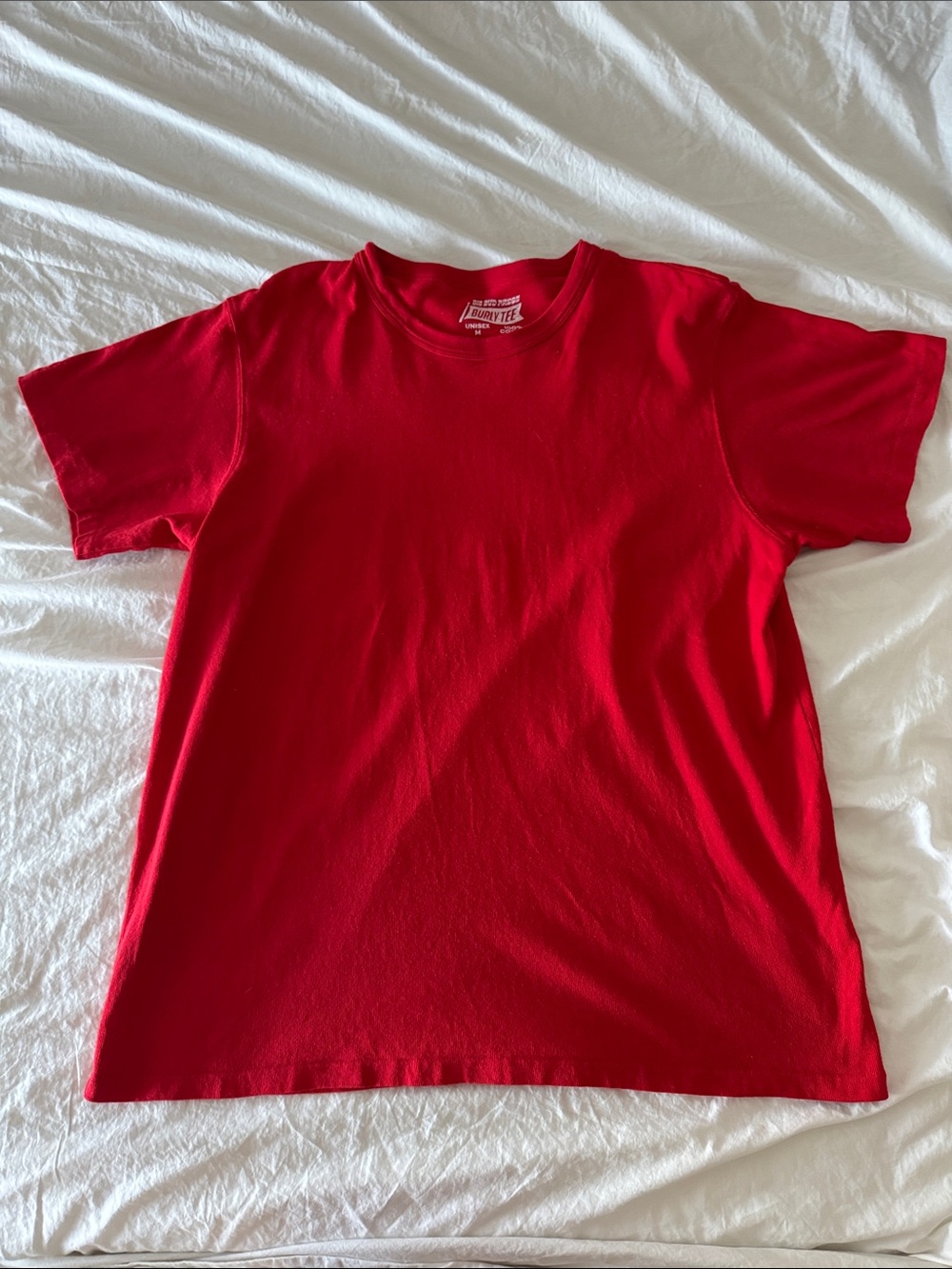 Big Bud Press red Burly Tee